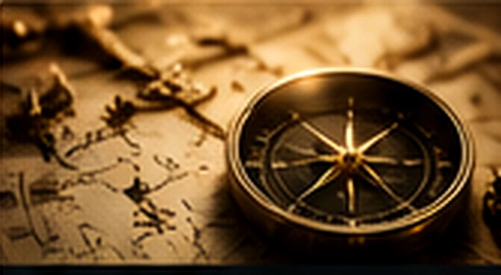 Gold compass for strategic direction